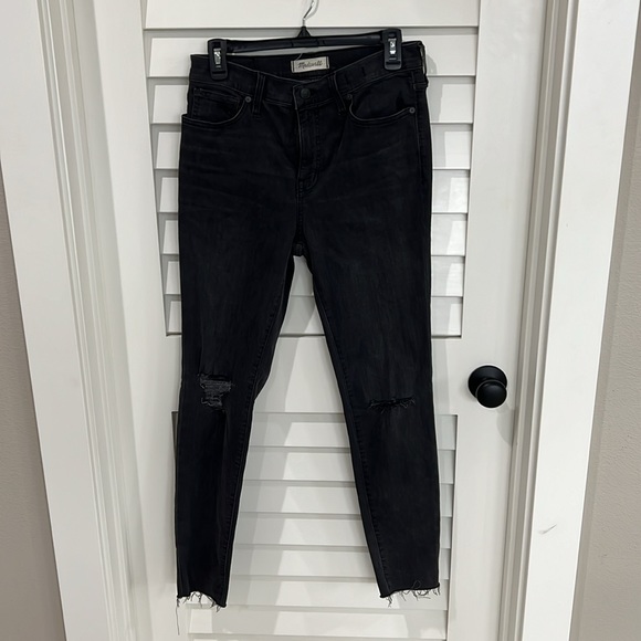 Madewell black stretch denim jeans NWOT - Picture 4 of 5